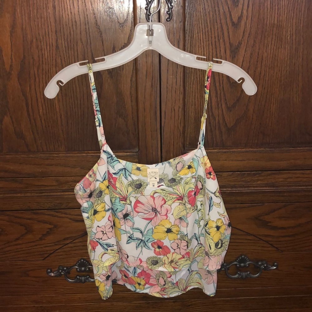 Floral Crop Top